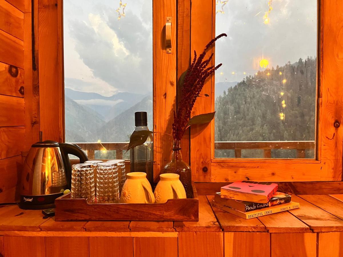 Nebula Nook Cottages Jibhi Eksteriør bilde